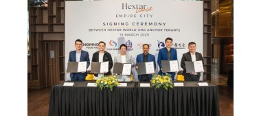 Arthur Yap, Founder of Slope Master, Signs Landmark Contract with Hextar World to Launch Malaysia's Largest Indoor Ski & Snowboard Training Centre at Empire City, Kuala Lumpur